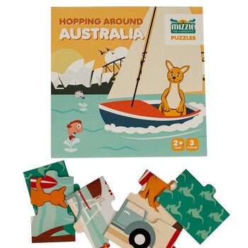 Mizzie The Kangaroo Puzzle Set