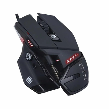 Mad Catz R.A.T. 4+ Optical Gaming Pro Customisable Video Game Mouse