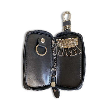 Men's Republic Key Ring Holder Gift Set Black 12cm x 6cm