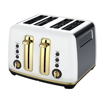 Morphy Richards Electric Ascend Soft Gold 4 Slice Toaster 2000W
