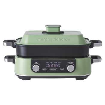 Morphy Richards 1600W Digital Multifunction Cooking Pot Green