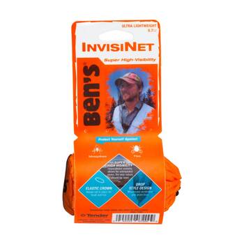 AMK Bens InvisiNet Head Net Ultra High Visibility Insect Protection Lightweight