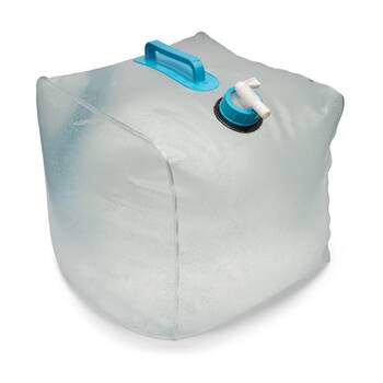 SOL Packable Water Cube Foldable 6P-Free PVC Camping Container 20L