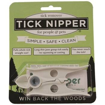 AMK Tick Nipper Remover Safe Easy Removal For People And Pets White