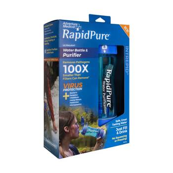 RapidPure Water Filter Bottle UltraCeram Virus And Bacteria Removal 750ml