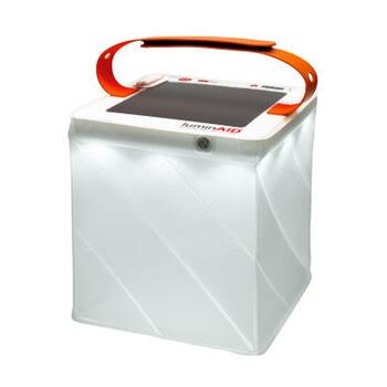 LuminAID Solar Packable Camping Lantern Dual Phone Charger 600 Lumens USB