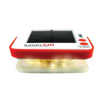LuminAID Solar String Light With Phone Charger 10m Dual Charge 300 Lumen