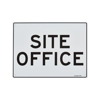 Site Office Medium Sign 200x300x1mm Polypropylene