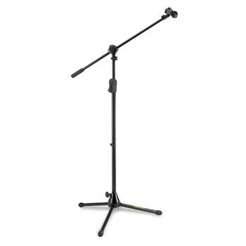 Hercules EZ Clutch Tripod Microphone Stand w/ 2 in 1 Boom & EZ Mic Clip