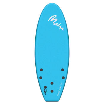 Maddog Lightweight Rincon Beach Surfing Soft 3-Fin Surfboard 5feet Blue