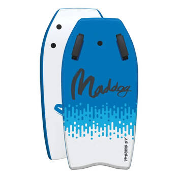 Maddog Freshie Kids and Adults Bodyboard with Handles 33 Inch Blue