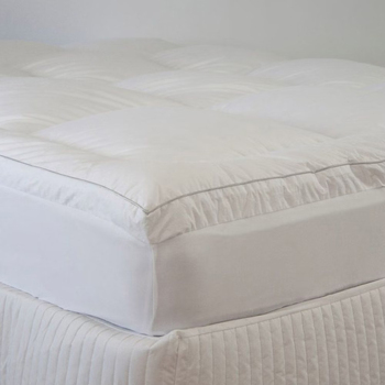 Ardor 1500GSM Ball Fibre Mattress Topper King Single White Bedding