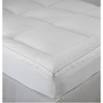 Ardor 2000gsm Standard Microfibre King Bed Mattress Topper White