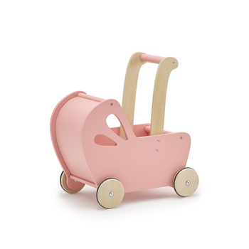 Moover Toys Essentials Wooden Kids Dolls Pram Pink 18m+