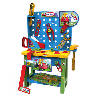 36pc Little Tikes Cozy Toolbench Kids Pretend Worker Toy 3y+