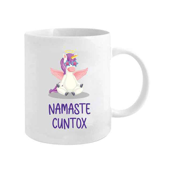 Namaste C**tox 360ml Ceramic Coffee/Tea Drink Mug w/ Handle