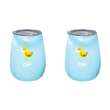 2PK Duck Off 360ml S/S Vacuum Insulated Tumbler Double Walled Mug