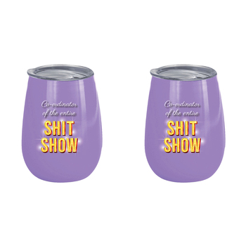 2PK Co-Ordinator Of The Entdouble 360ml S/S Insulated Tumbler Double Walled Mug