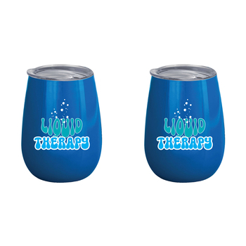 2PK Liquid Therapy 360ml Stainless Steel Double Walled Insulated Mug