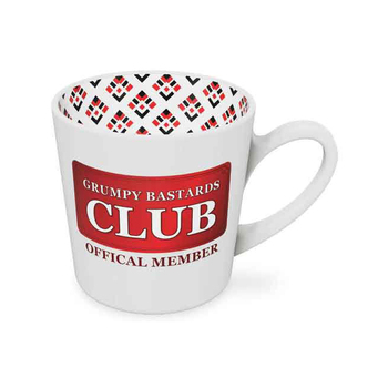 Grumps Bastards Club Beautiful on the Inside 420ml/10cm New Bone China Mug
