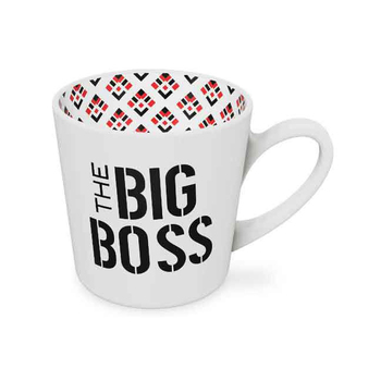 The Big Boss Beautiful on the Inside 420ml/10cm New Bone China Mug