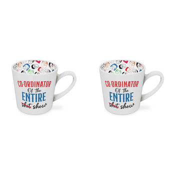 2PK Co-Ordinator of This Beautiful on the Inside 420ml/10cm New Bone China Mug