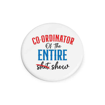 Co-Ordinator of Beautiful on the Inside Ceramic Coaster Round 10cm