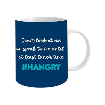 Don't Look at Me or Speak to Me 360ml Ceramic Coffee Mug  Cup w/ Handle