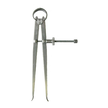 Moore & Wright Steel Inside Caliper Spring Joint 100mm - Silver