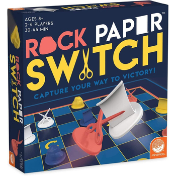 Mindware Rock Paper Switch 2-4 Players Kids/Children Fun Board Game 8y+