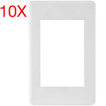10x Pro2 MW13FR Modular Single Wall Plate