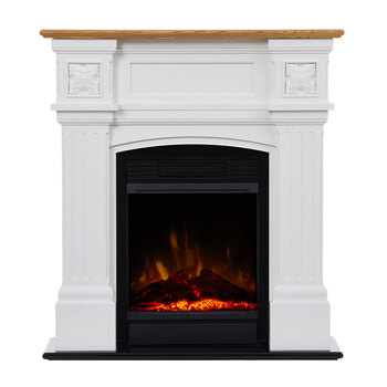 Dimplex 1500W/93cm Mini WindelSham Suite Electric Fireplace Heater - White