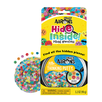 Crazy Aarons Thinking Putty Mixed Emotions Hide Inside Toy 10cm 3y+