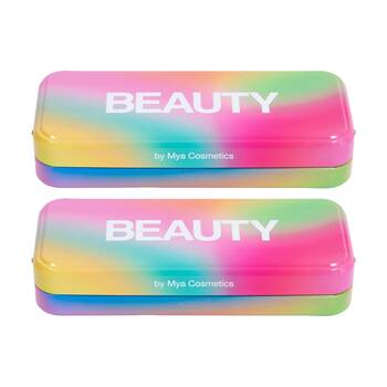 2PK MYA Tin Box Make Up Travel Kit Kids/Children Multicolour 8y+