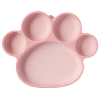 My Pure Silicone Baby/Toddler Suction Plate Blush 6M+