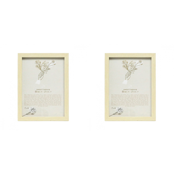 2PK Splosh Mystique Sagittarius Glass Framed Print w/ Stand 23.5x32cm