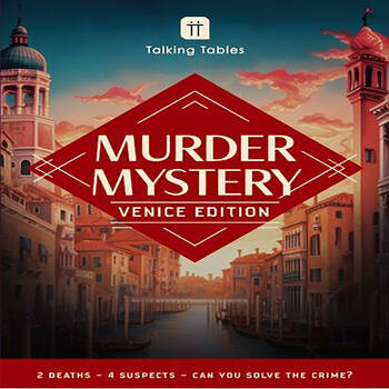 Talking Tables Host Your Own Murder Mystery Venice Edition Solving Game