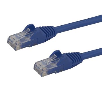 Star Tech 1.5 m CAT6 Cable - Patch Cord - Blue - Snagless