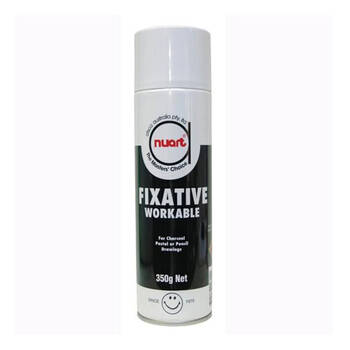 Nuart Clear Aerosol Permanent Art Protection Fixative Spray Can 350g