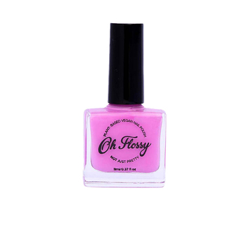 Oh Flossy Brave Kids 11ml Nail Polish Manicure - Cream Pink