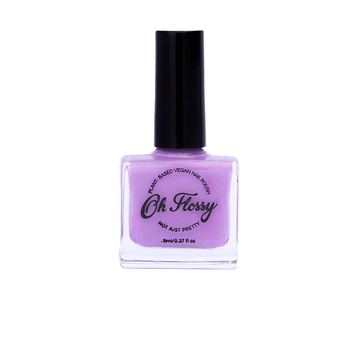 Oh Flossy Strong Kids 11ml Nail Polish Manicure - Cream Violet