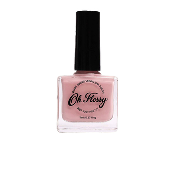 Oh Flossy Thoughtful Kids 11ml Nail Polish Manicure - Pastel Pink