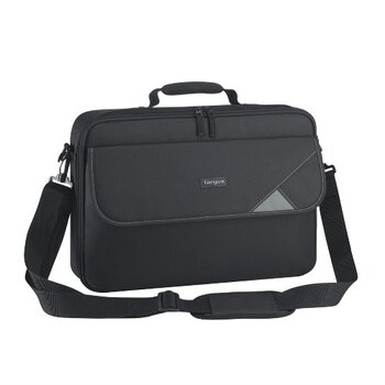 Targus 15.6' Intellect Bag Clamshell Padded Laptop Case/Notebook Bag - Black