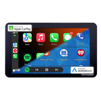 Laser 7in Portable Touchscreen LCD Screen Apple CarPlay/Android Auto