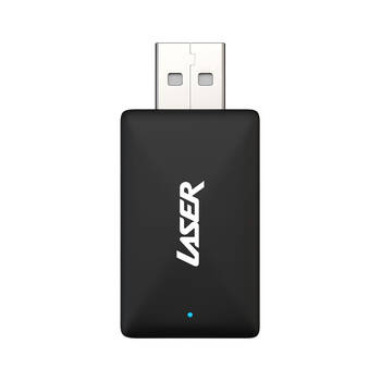 Laser Wireless Dongle w/ Bluetooth & Wifi Support Apple CarPlay/Android Auto