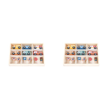 2PK Zookabee Wooden Vehicle Toy Kids/Children Play Set