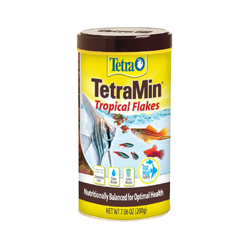 Tetra Tetramin Optimal Health Top/Mid Feeder Tropical Fish Food/Flakes 