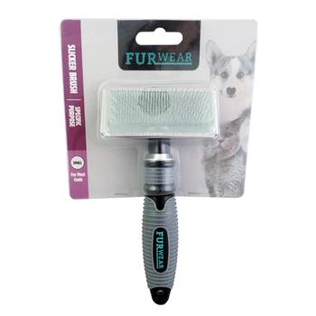 Furwear Slicker Brush For Pets Small Grey