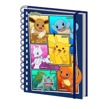 Anime Pokemon Panels Character Anime A5 Notebook Children/Kids