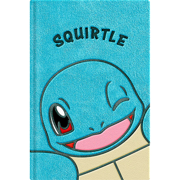 Pokemon Squirtle Themed A5 Soft Plush School Notebook